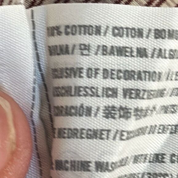 Abercrombie & Fitch Muscle Men’s Long Sleeve Button Down Shirt size xxl Preppy - Picture 6 of 7